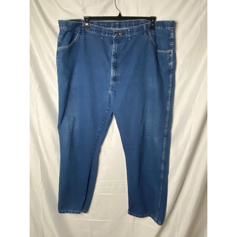 Wrangler Mens Jeans Blue‎ Denim Pants Size 48x30 Regular Fit Classic